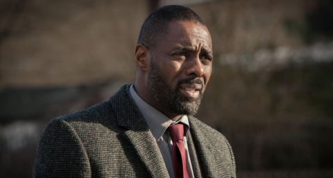Idris Elba as Luther in the tv show Luther