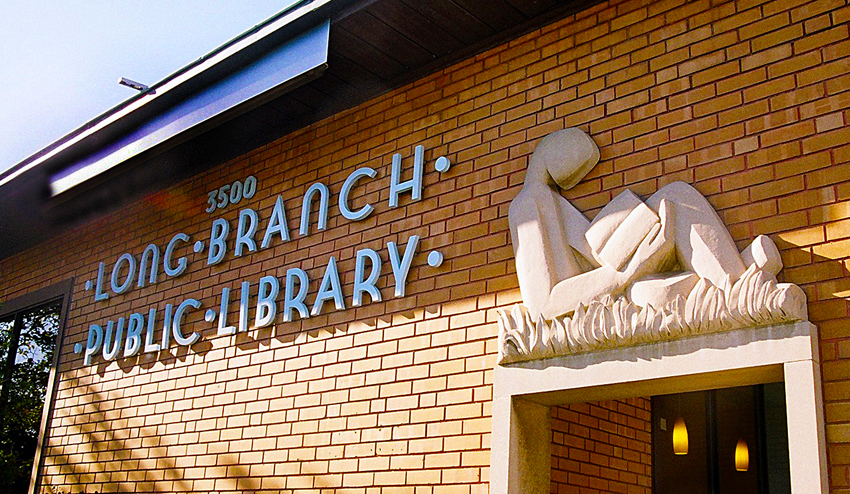 Long Branch Library Exterior