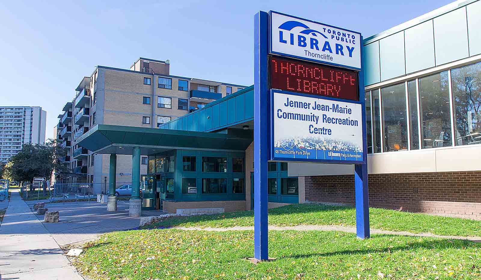 Thorncliffe Library Exterior