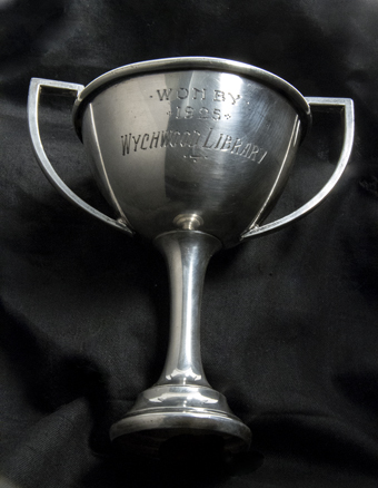 Silver cup presented to Wychwood Branch in 1925