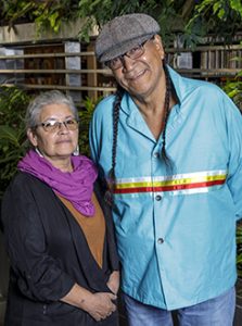 Photo of Frances Whiskeychan and Patrick Etherington