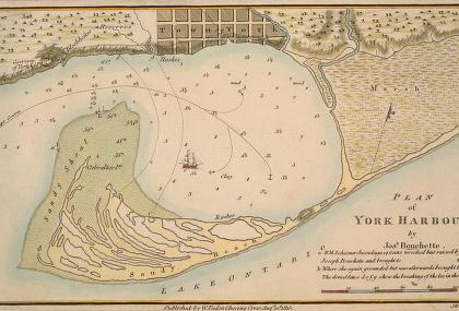 Bouchette, J. Plan of York Harbour, 1815