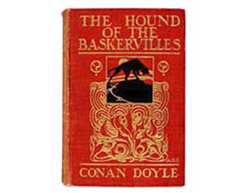 irst edition of The Hound of Baskervilles (1902).