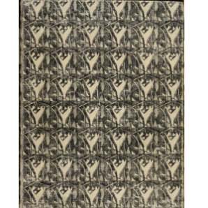 Geometric cover for a vintage book