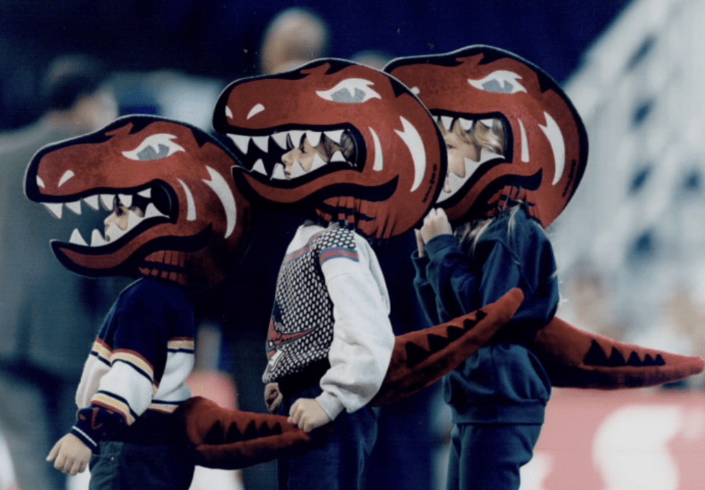 Toronto Raptors Mascot: Vintage 90s Photos | Toronto Public Library